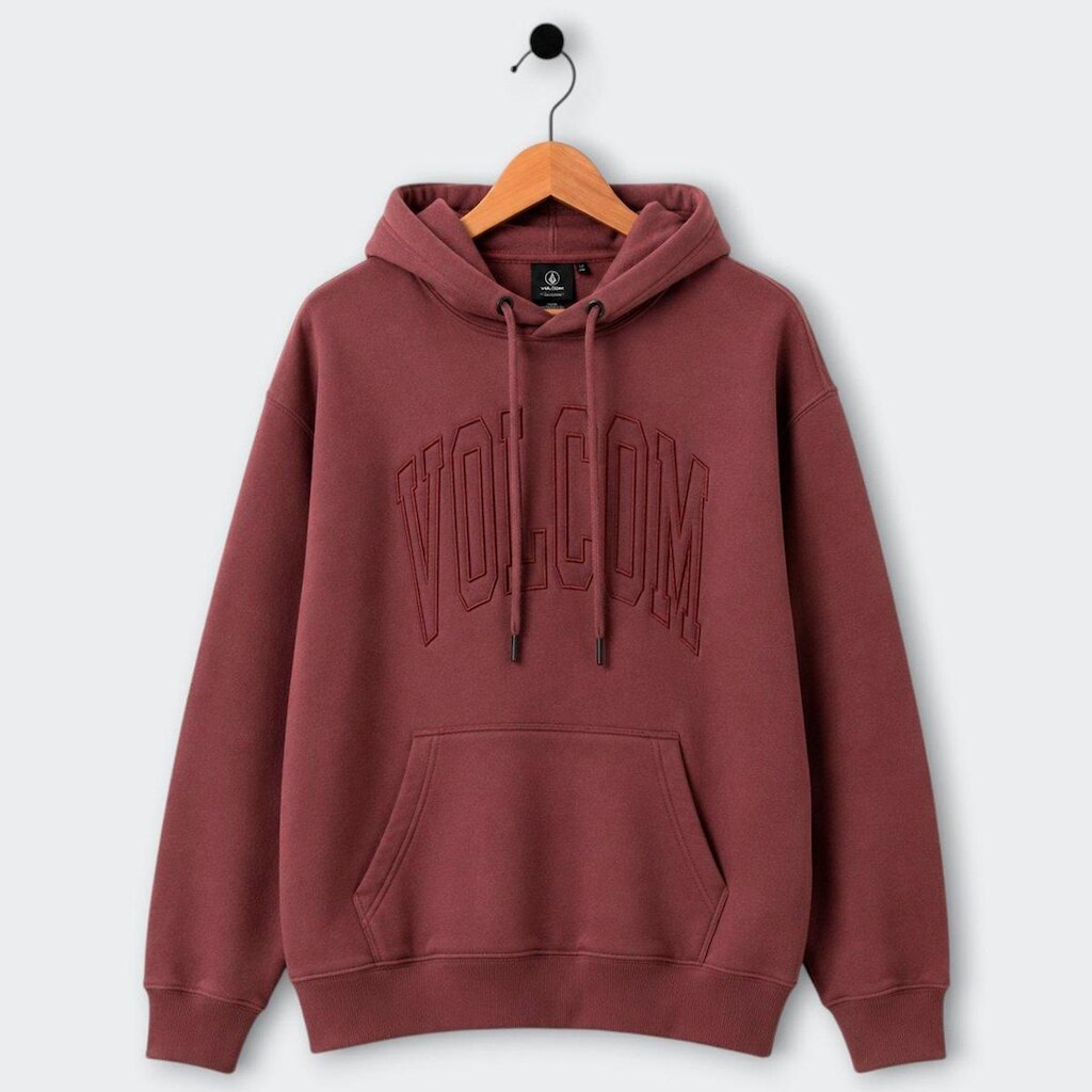 Moletom Volcom Stone Elite Feminino Bordo