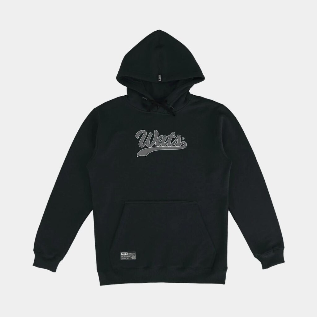 Moletom Wats Juvenil Clean Preto