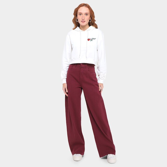 Moleton Converse Conguru Cap Feminina