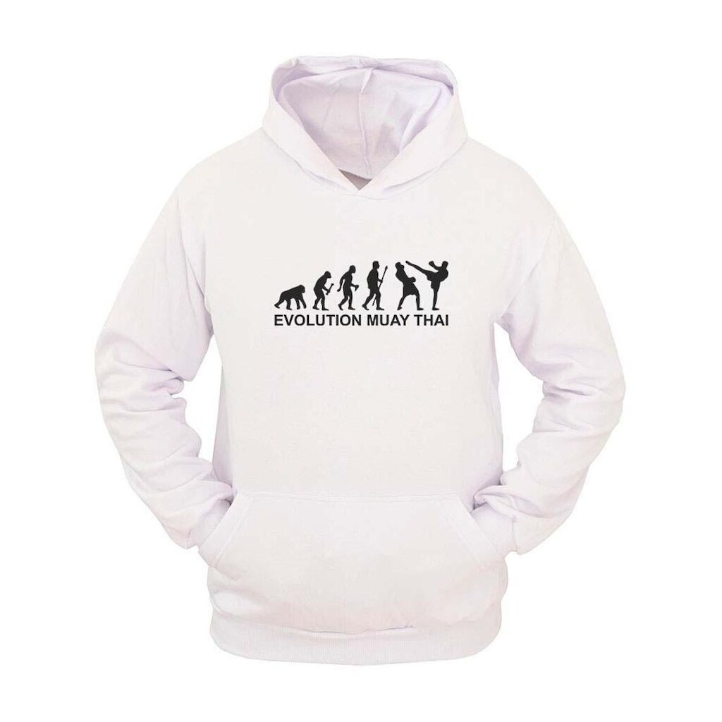 Moleton Masculino Canguru Ragor Estampa Evolução Muay Thai