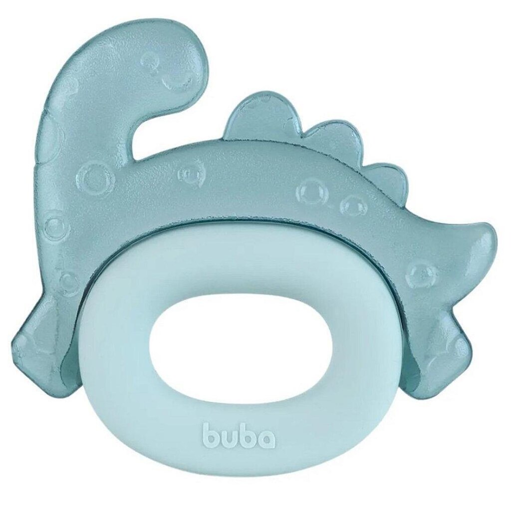 Mordedor Com Água Buba E Silicone Magic Dino Verde