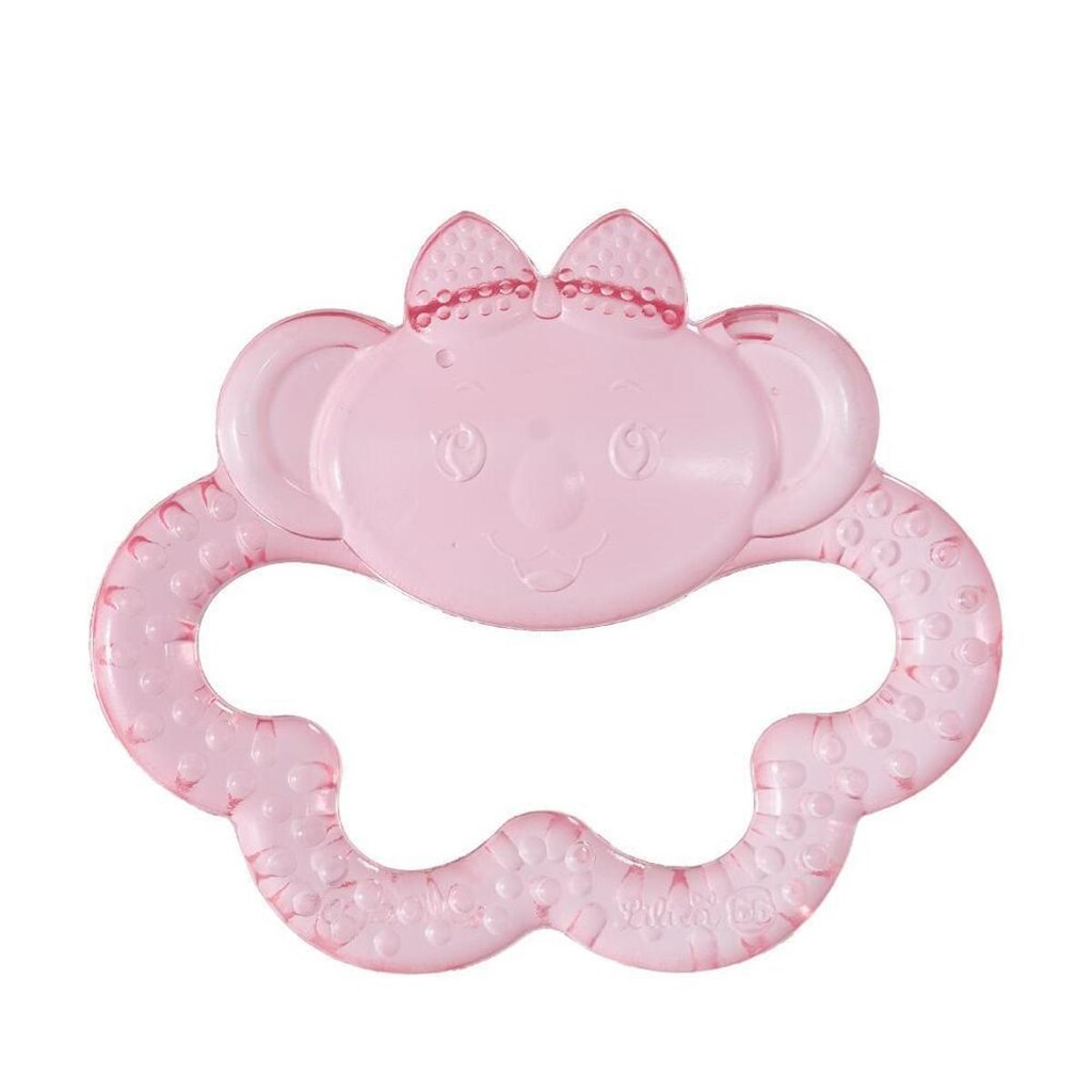 Mordedor Com Água Lilica Ripilica Happy Rosa