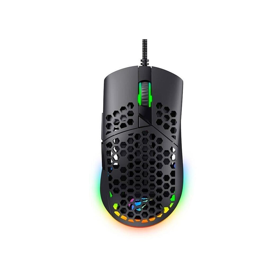 Mouse Gamer HAVIT Professional, RGB, 7200 DPI, 7 Botôes, Preto - MS1036