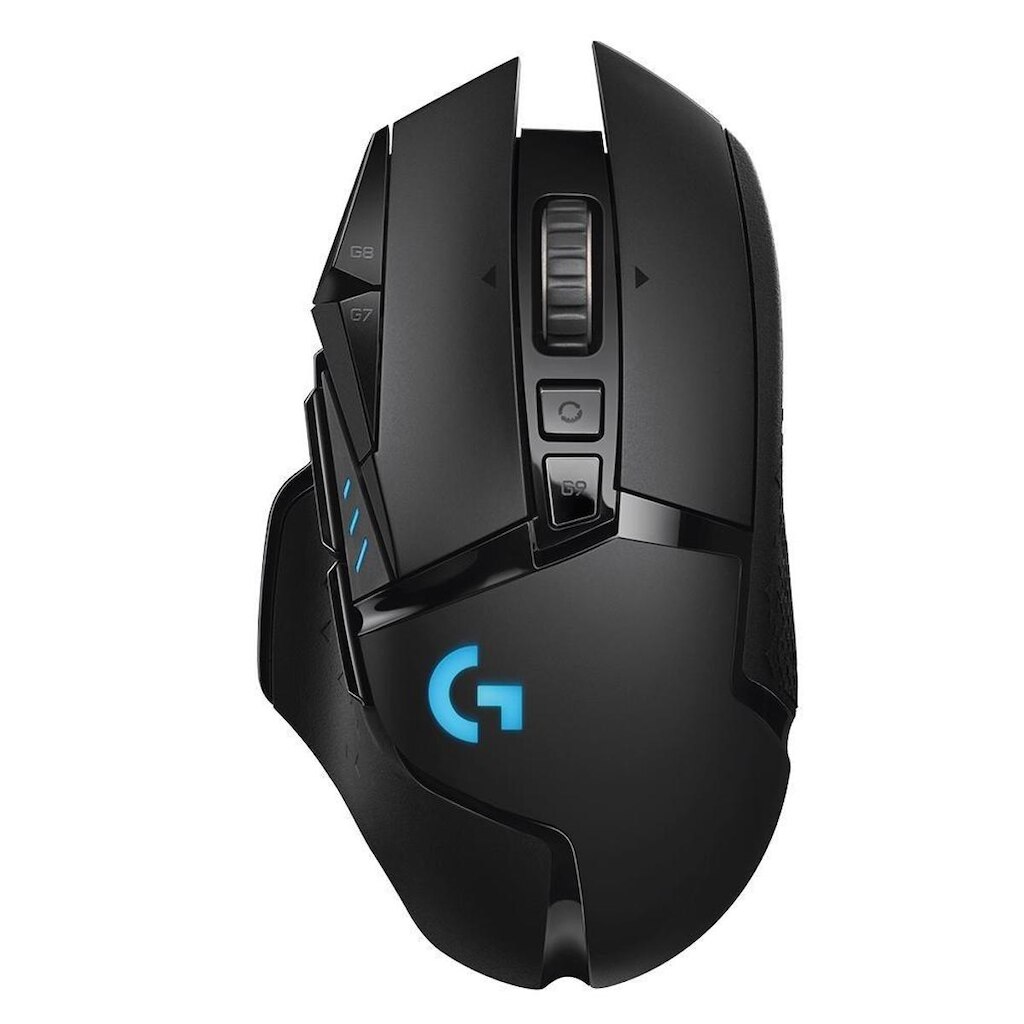 Mouse Gamer Sem Fio Logitech G502 LIGHTSPEED RGB LIGHTSYNC, Ajuste Peso, 11 Botões, Recarregável