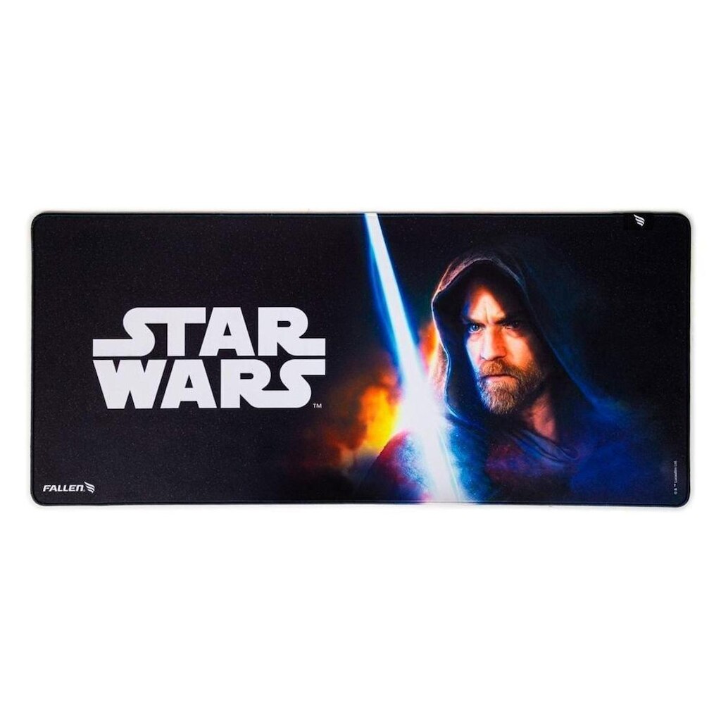 Mousepad Gamer Fallen Starwars Obi-Wan, Speed++, Estendido 90X40 - MP-DI-SW-OW