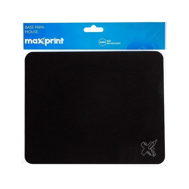 Mousepad Maxprint, Pequeno, 220x178mm, Preto - 603579