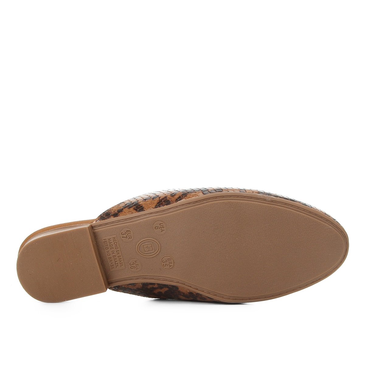 mule bottero caramelo