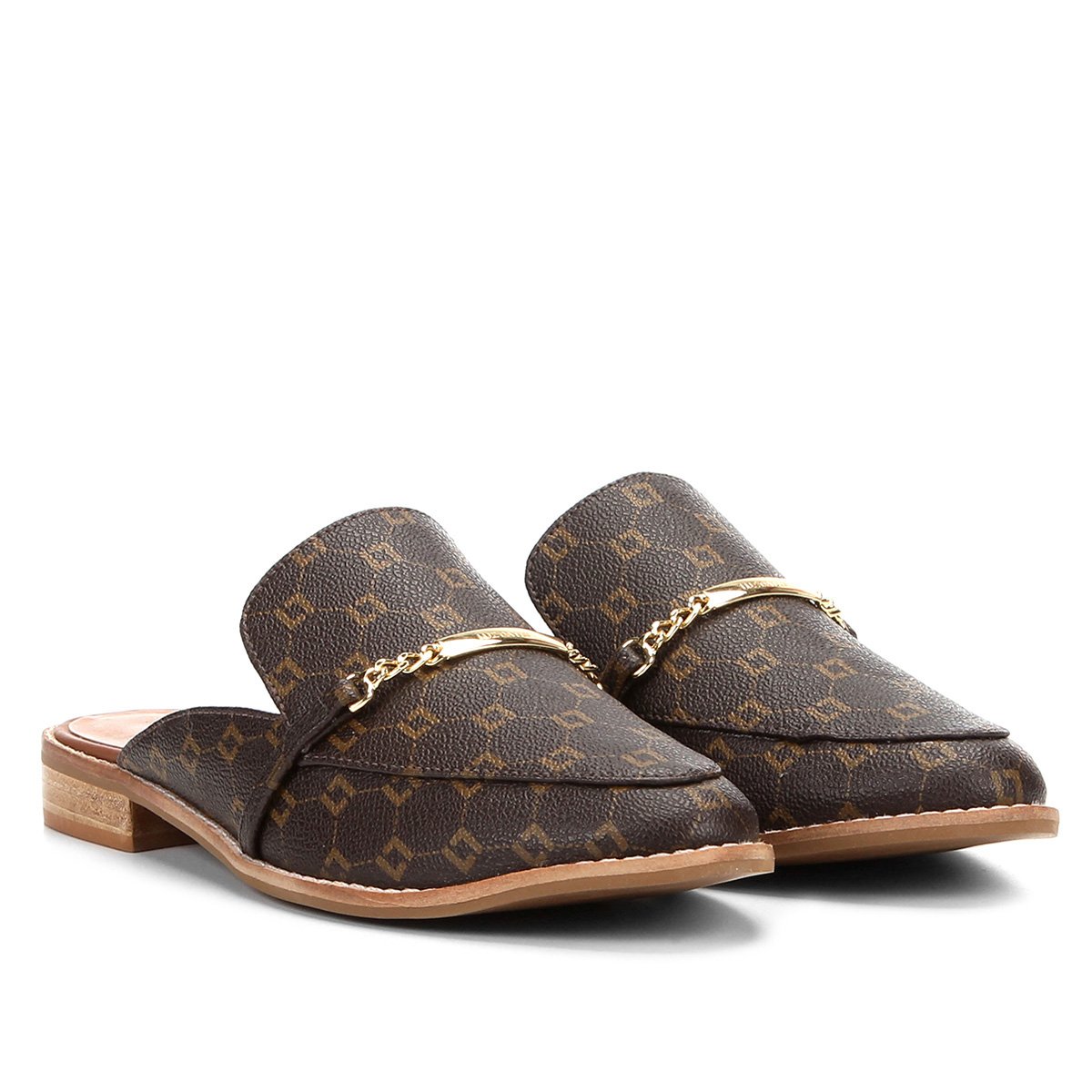 mule luz da lua monograma