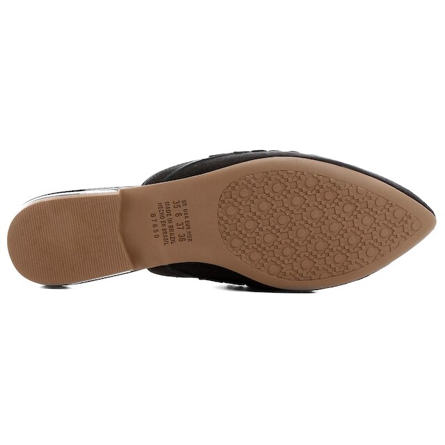 Mule Dakota Bordado Bico Fino Feminina
