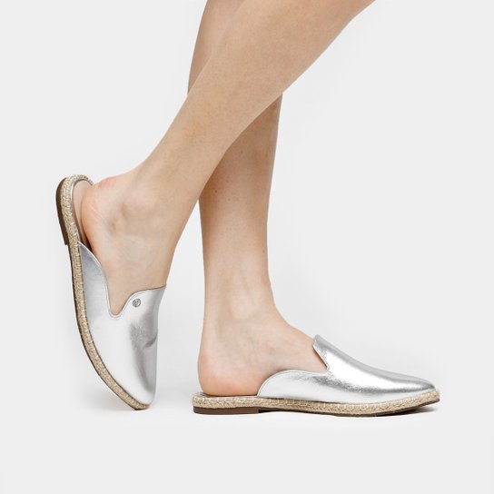 Mule Dumond Corda - Prata