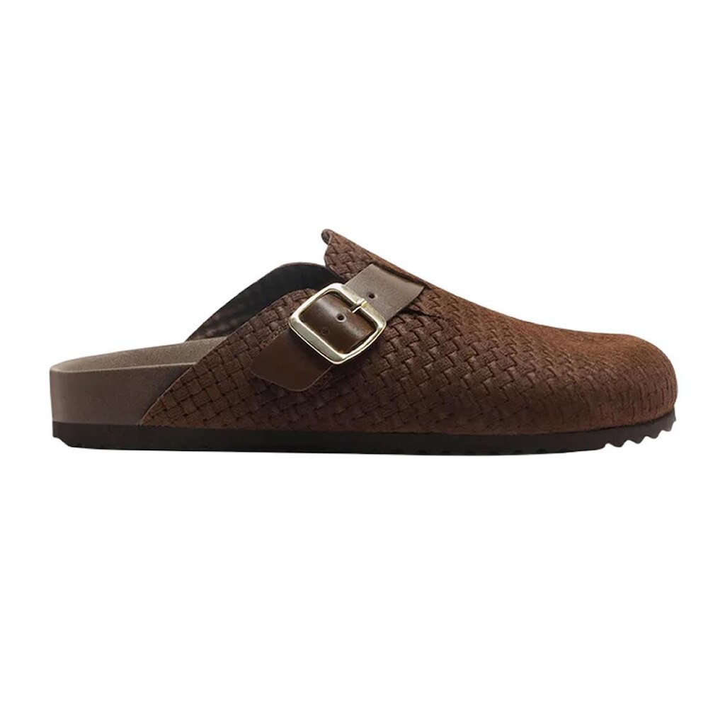 Mule Feminino Anacapri Clog Marrom Coffee - C305