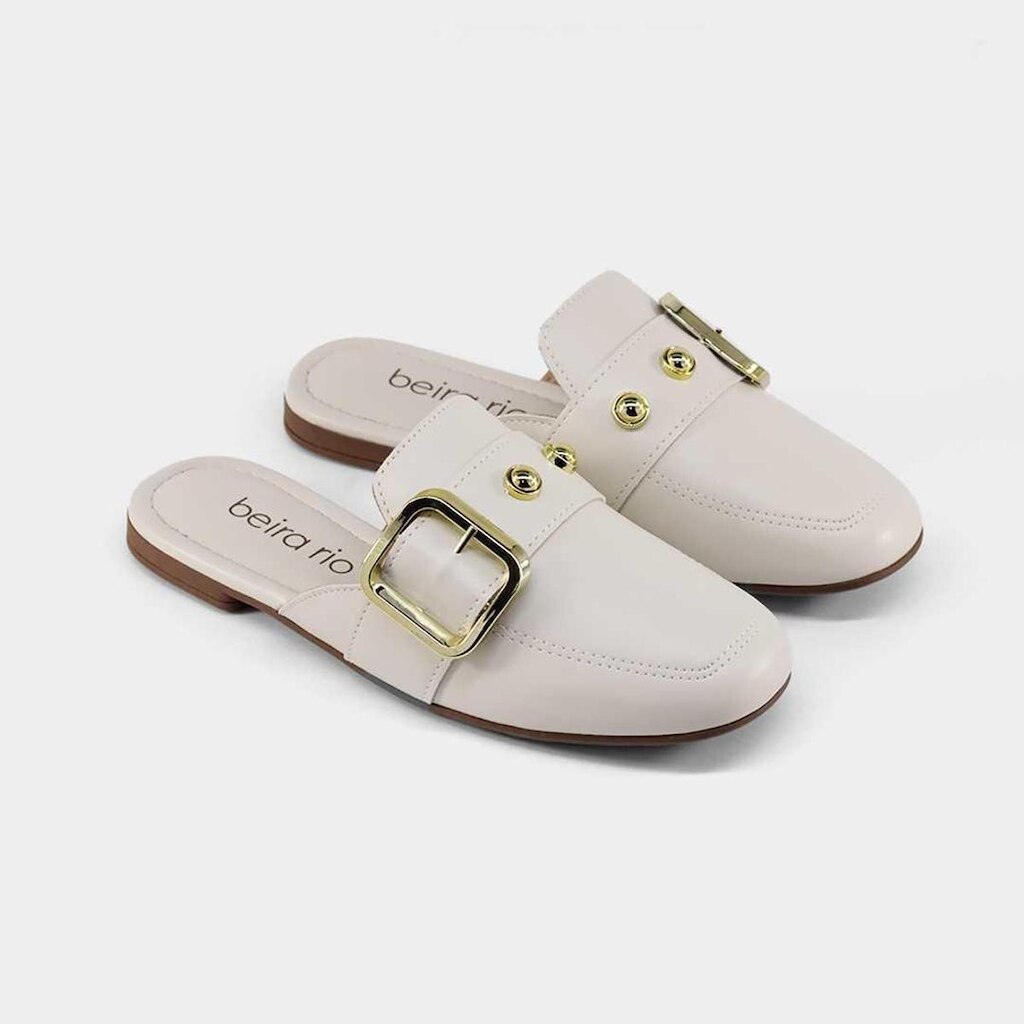 Mule Feminino Beira Rio Det Fivela 4323111