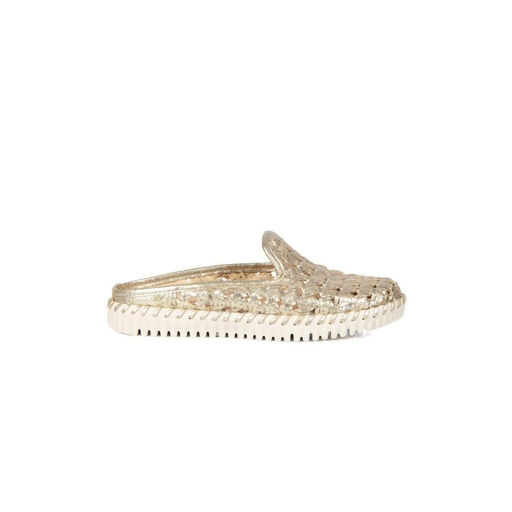 Mule Feminino Bottero Couro Dourado