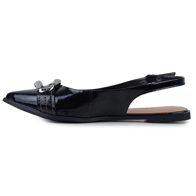 Mule Feminino Dakota Mirai Verniz Preto - D0211