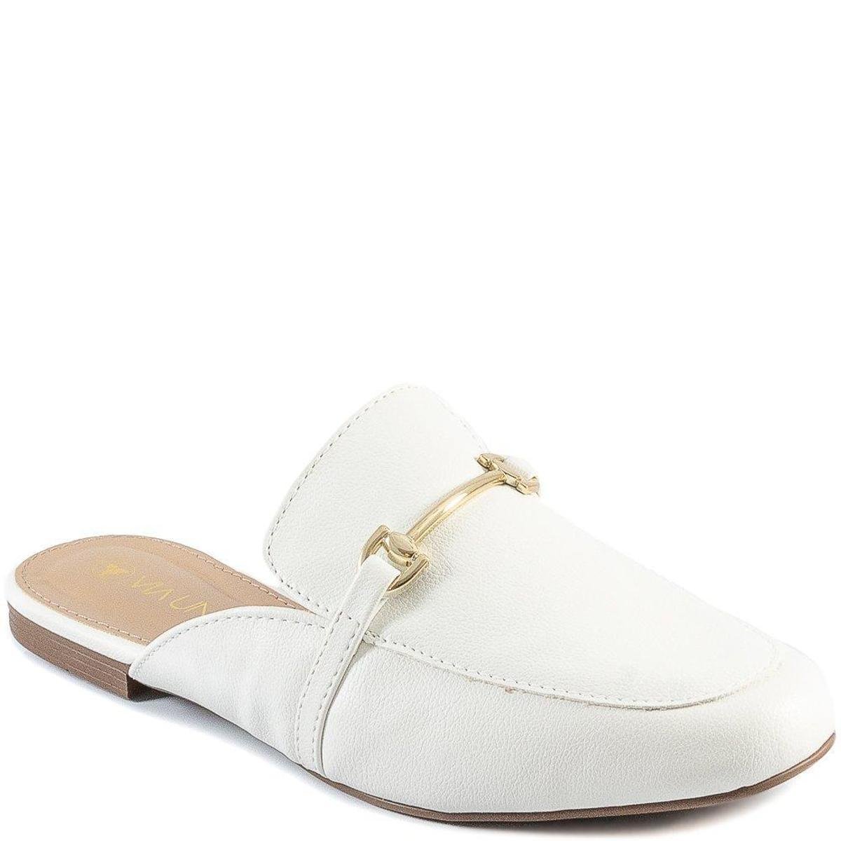 Compre Mule Feminino Com Correntes Verão 2022 Via Uno 285083 VIA U Online