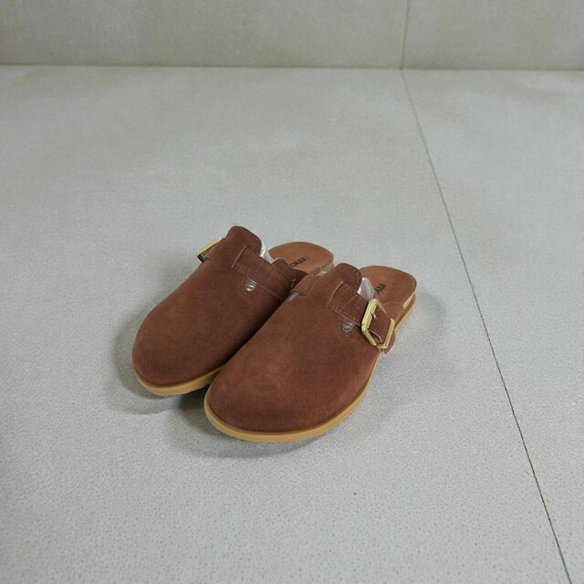 Mule Feminino Moleca Camurção Fivela Casual Preto