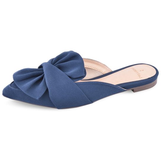 Mule La Femme Laço Feminino - Azul