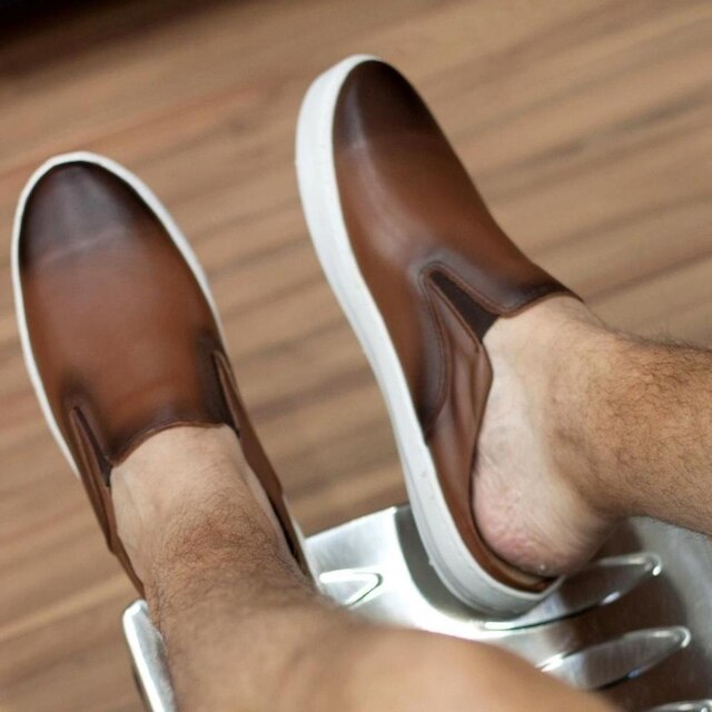 Mule Masculino Couro West Bulls Palmilha Anatômica Casual