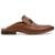 Mule Masculino Whisky Linho Sola De Couro 58863 - Marrom