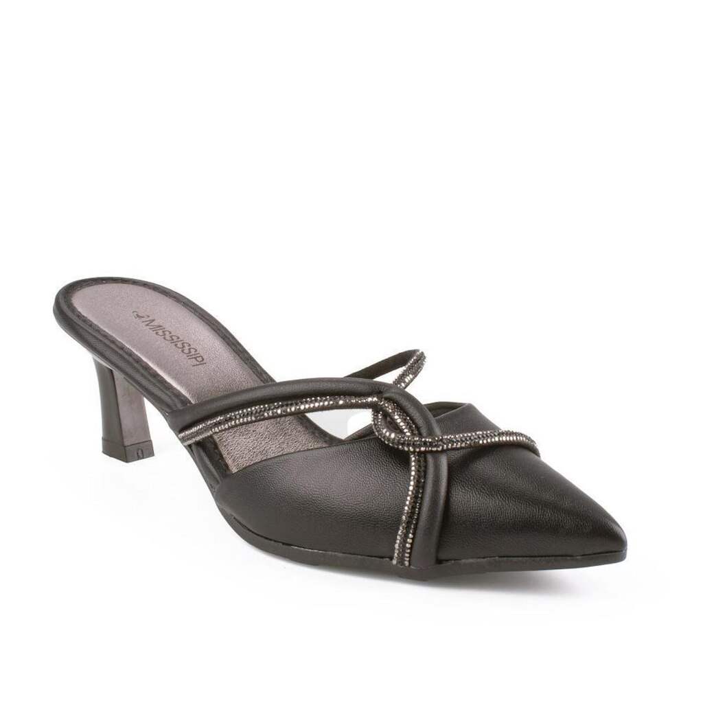 Mule Mississipi de Salto Alto Feminina ME917