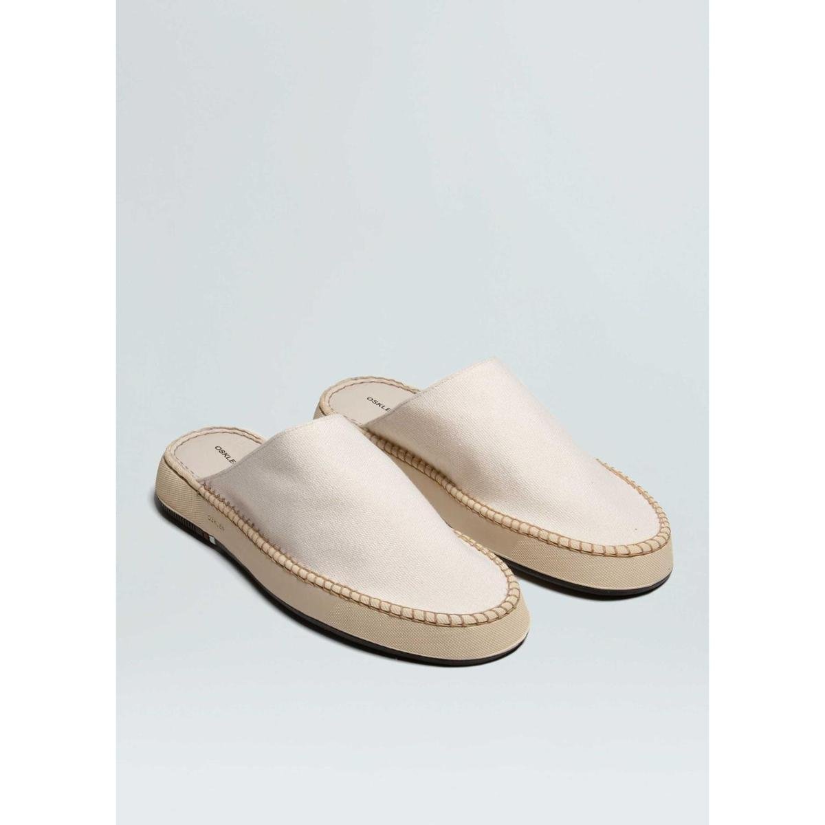 Tênis Feminino Osklen Mule Soho Mule Osklen Soho Lona Cru Feminino