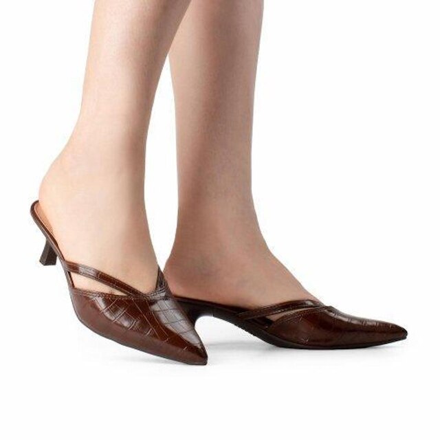 Mule Salto Baixo Dakota D2372 Feminino