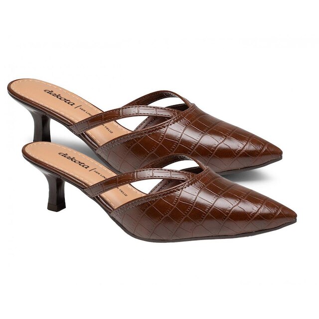 Mule Salto Baixo Dakota D2372 Feminino