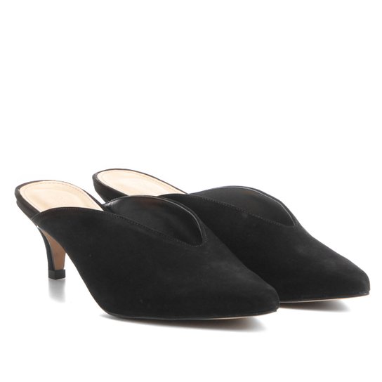 Mule Shoestock High Vamp - Preto