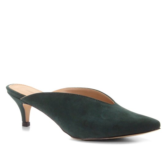 Mule Shoestock High Vamp - Verde