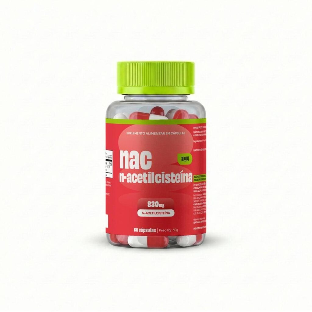 Nac 830mg Soufit 60 Capsulas Imunidade