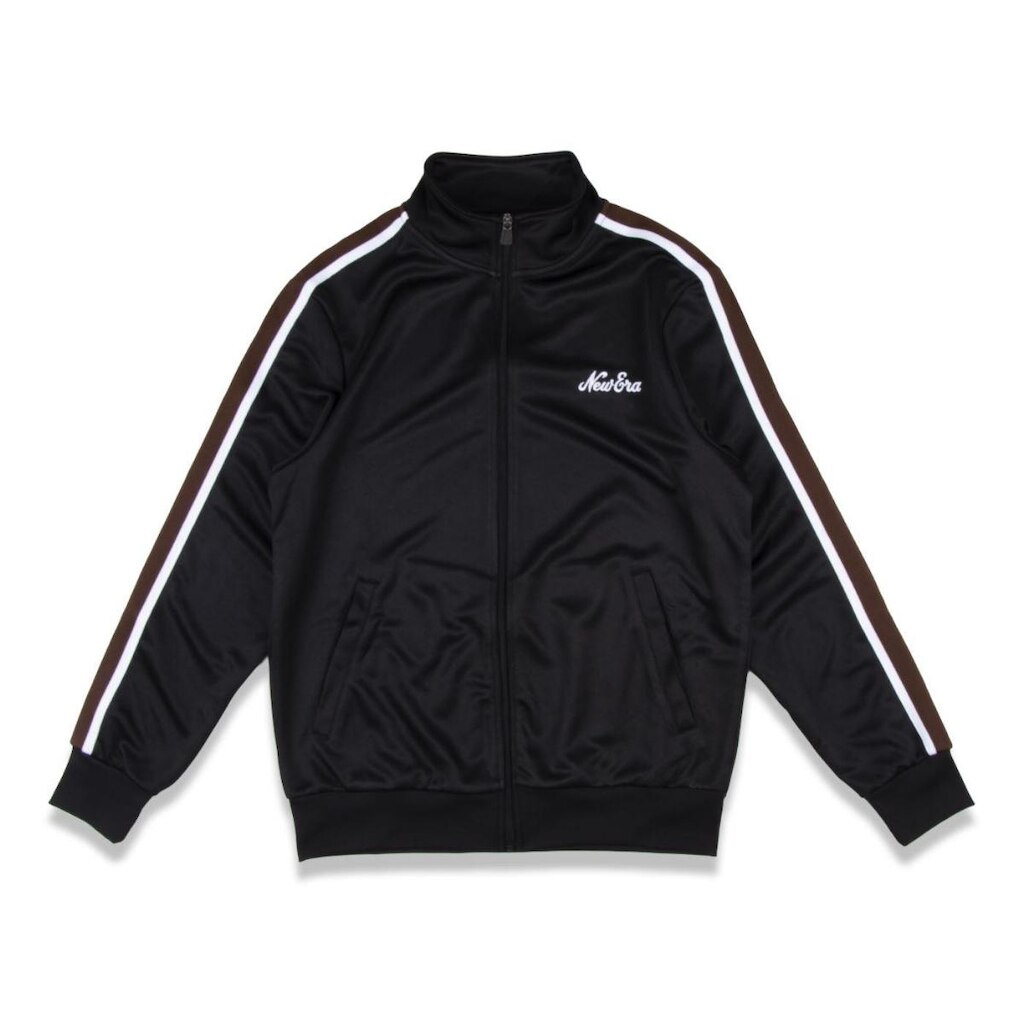 NE NEW ERA SCRIPT TRACK JACKET NEWERA BLK