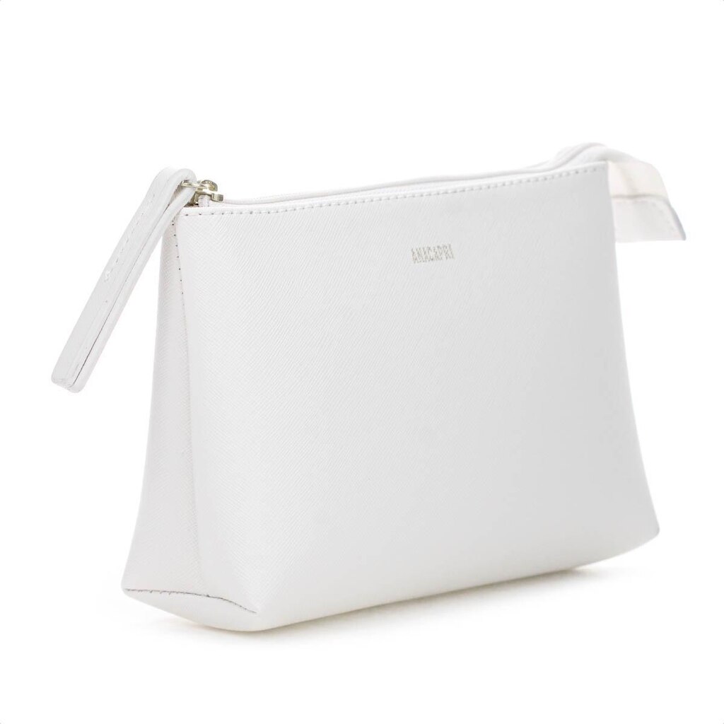 Necessaire Anacapri Pequena Glamour Branco - Feminino