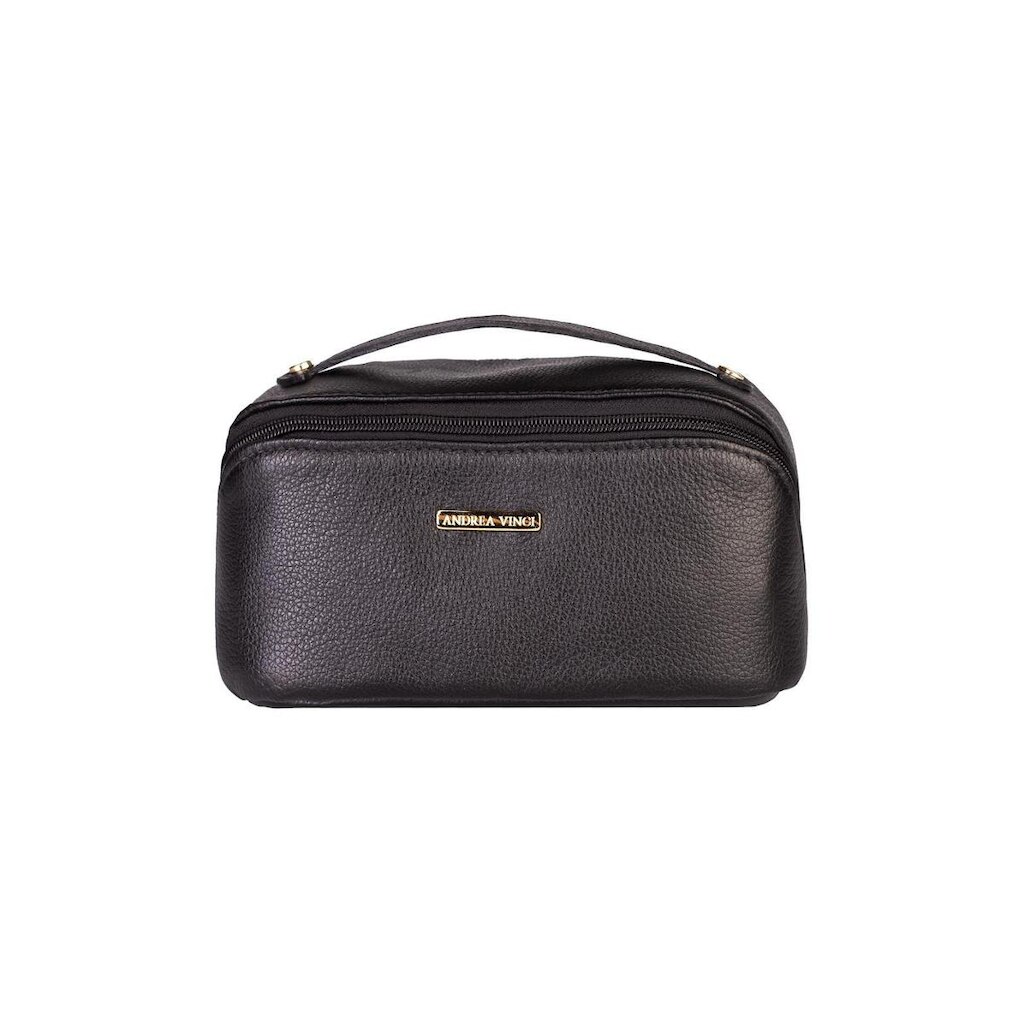 Necessaire Andrea Vinci de Couro liso Athena Feminina