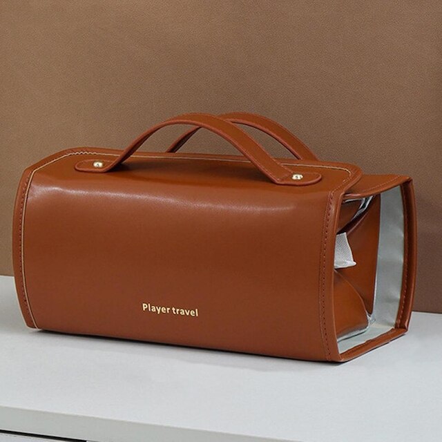 NECESSAIRE DE MAQUIAGEM ORGANIZADORA 4 EM 1 IMPERMEÁVEL