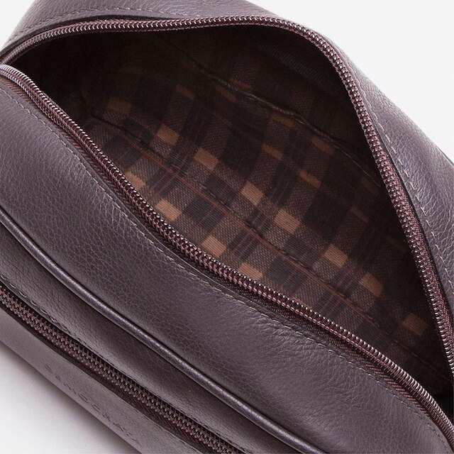 Necessaire Em Couro Café