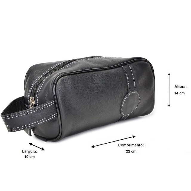 Necessaire em Couro Cla-Cle