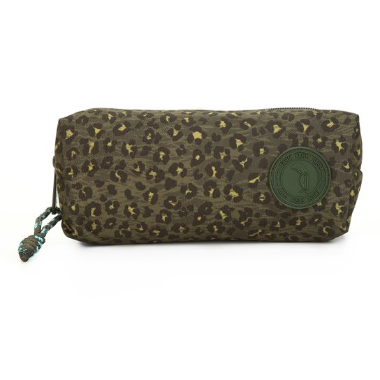 Necessaire Farm Ora Bolas Leopardo Feminina - Verde Militar