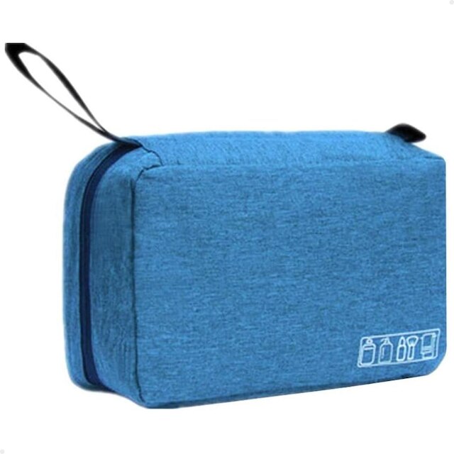 Necessaire Lorben Masculina Feminina com Gancho Divisórias GT6256-BL