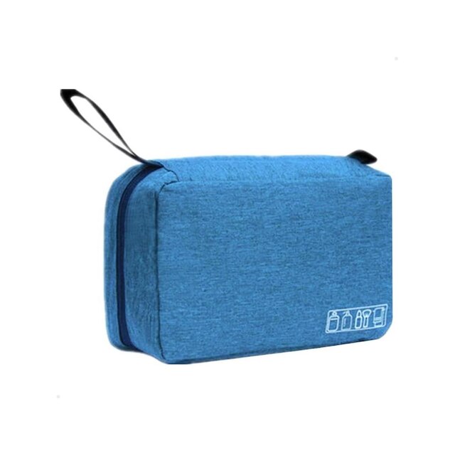 Necessaire Lorben Masculina Feminina com Gancho Divisórias GT6256-BL