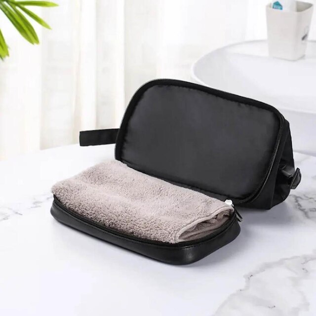 Necessaire Masculina com Dois Bolsos com Alça