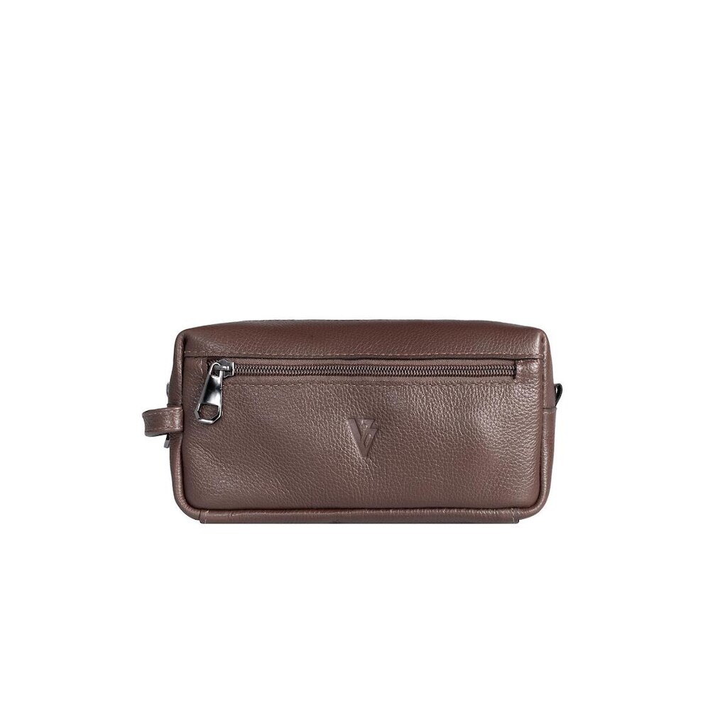 Necessaire masculina em couro floater Daily 10x20x8cm