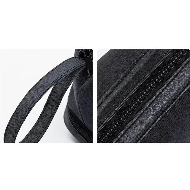 Necessaire Masculina Reforçada com Dois Bolsos