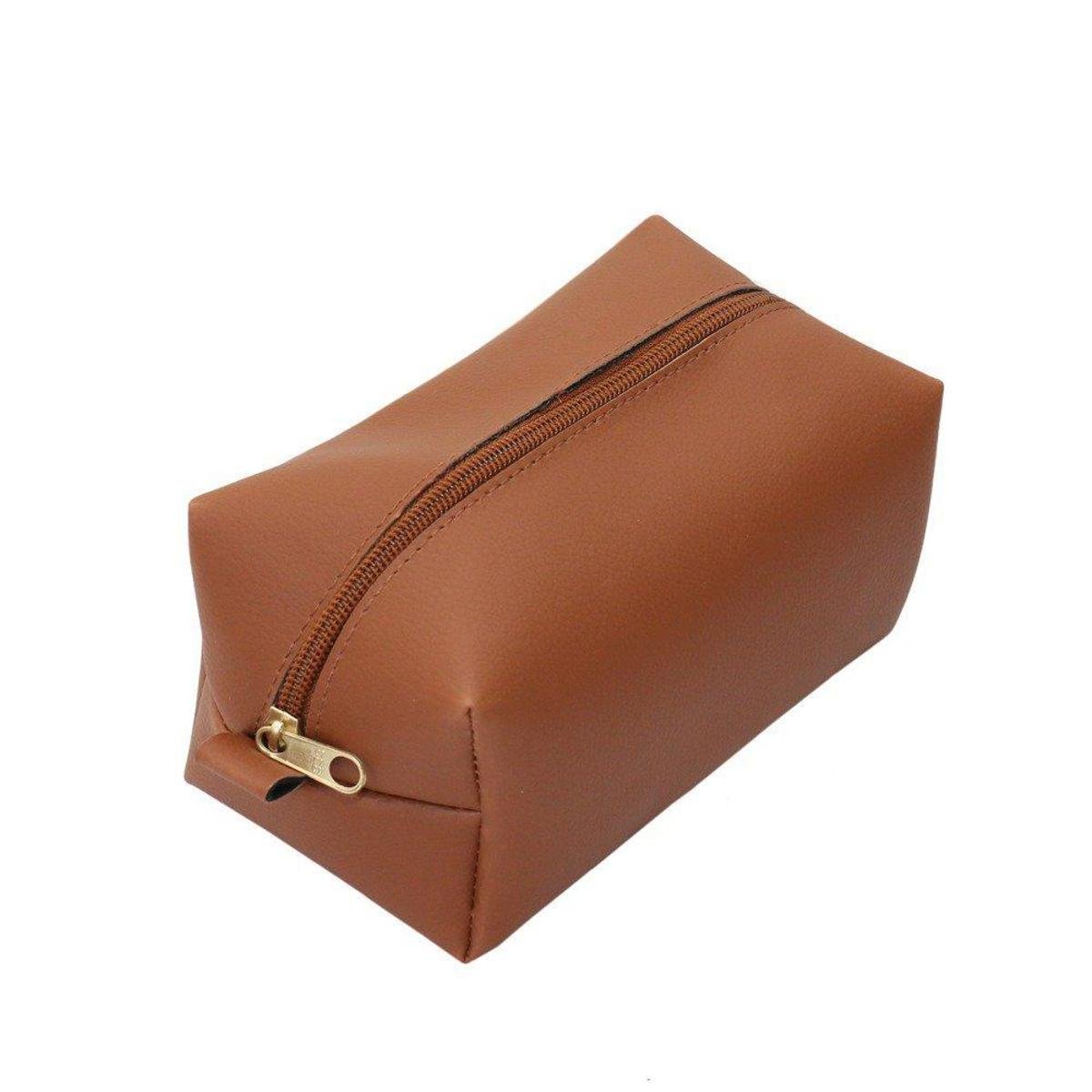Necessaire Organizadora De Malas Bolsas Masculina Feminina Marrom Menor preço em Necessaire Organizadora De Malas Bolsas Masculina Feminina Marrom