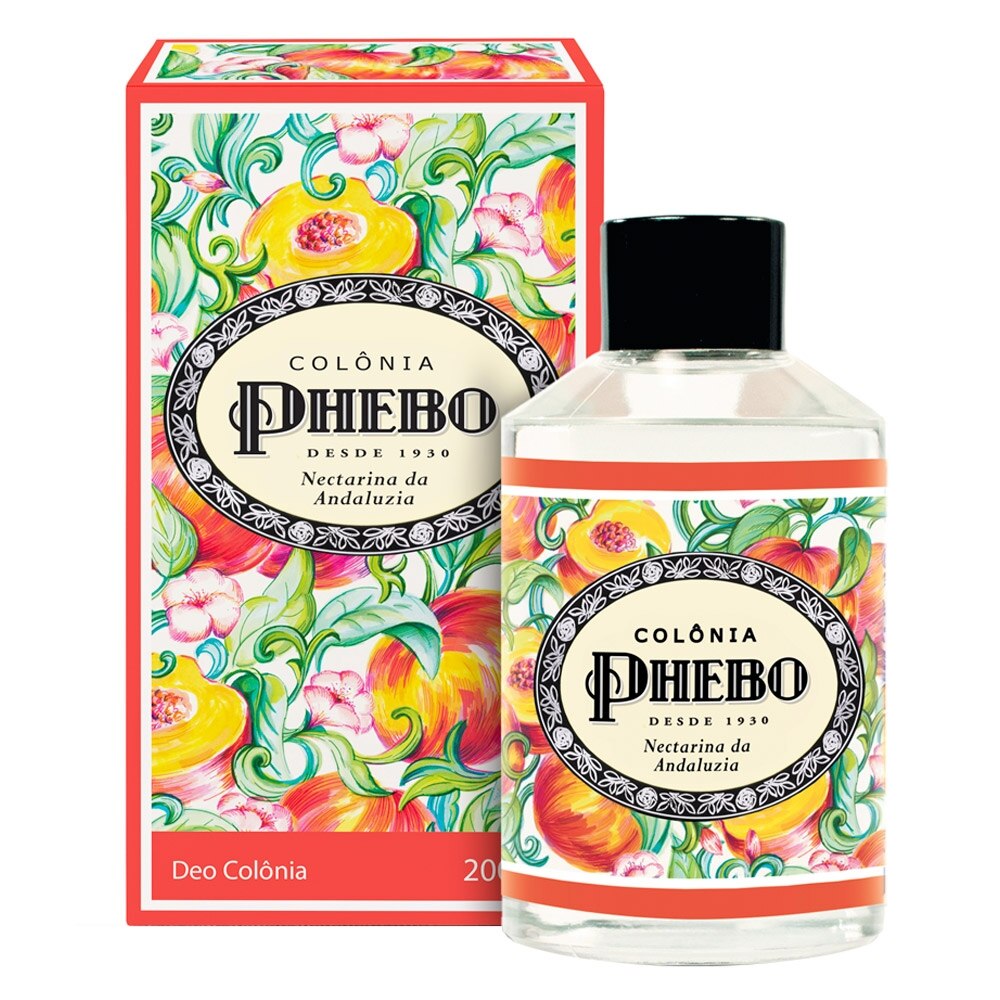 Nectarina de Andaluz Phebo Deo Colônia Unissex 200ml