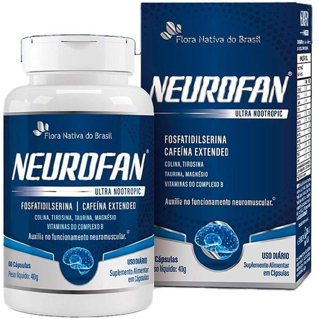 Neurofan ULTRA (Fosfatidilserina) 60 cápsulas Flora Nativa