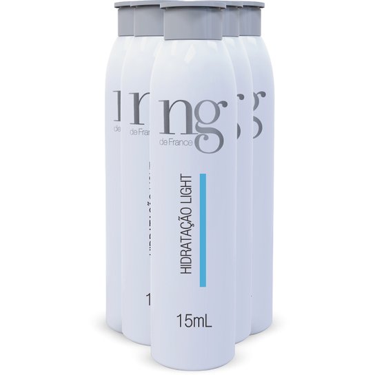 NG de France Ampola Light Caixa c/ 5 ampolas 15 ml cada - Incolor