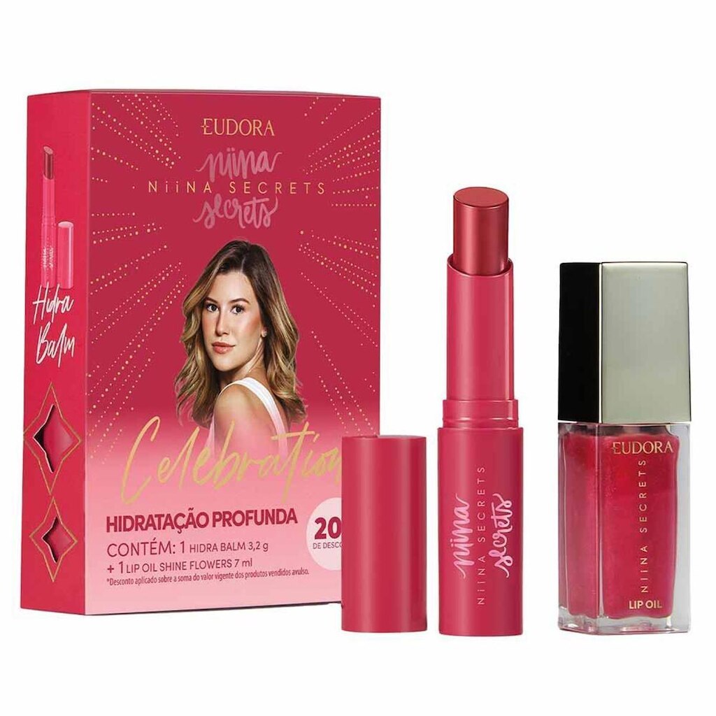 Niina Secrets by Eudora Celebration Kit - Balm Labial + Lip Oil Kit