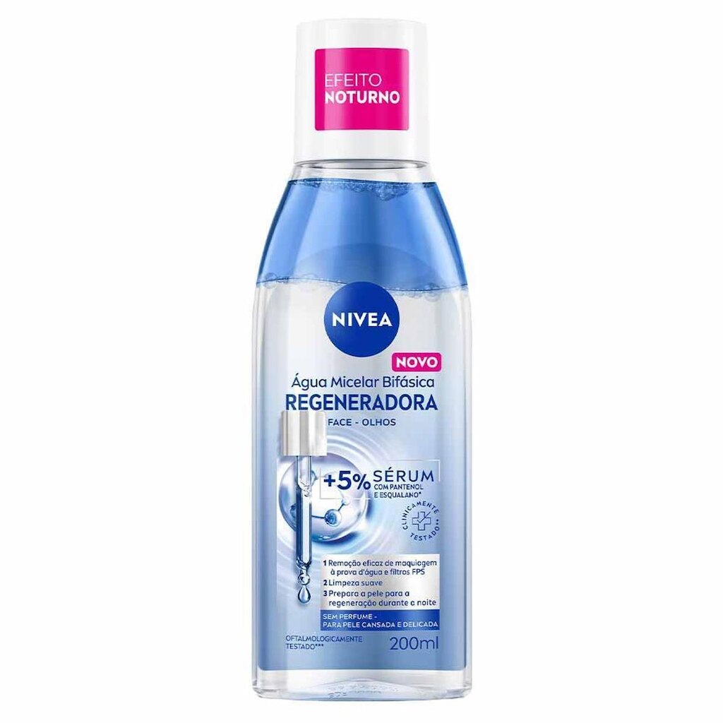NIVEA Água Micelar Bifásica Regeneradora 200ml