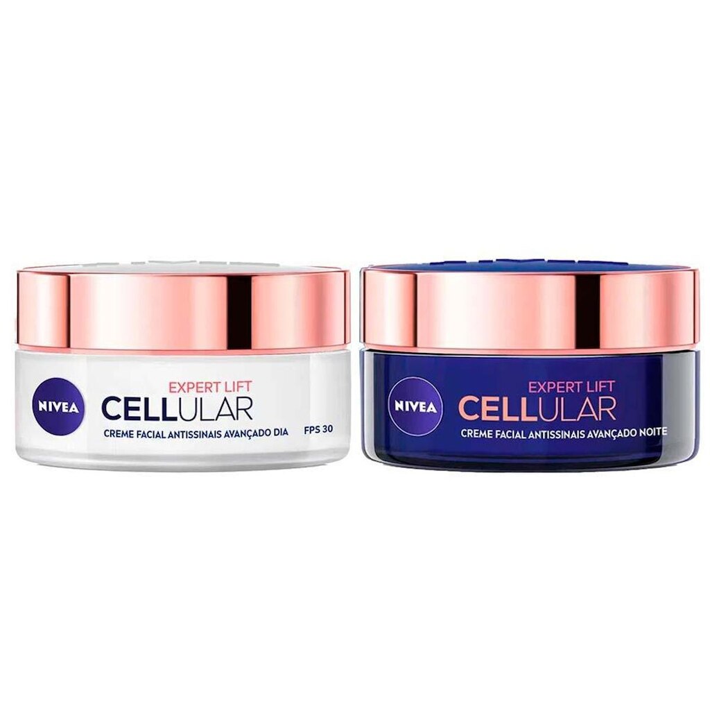 Nívea Expert Lift Kit – Creme Facial Antissinais Dia + Creme Facial Antissinais Noite Kit