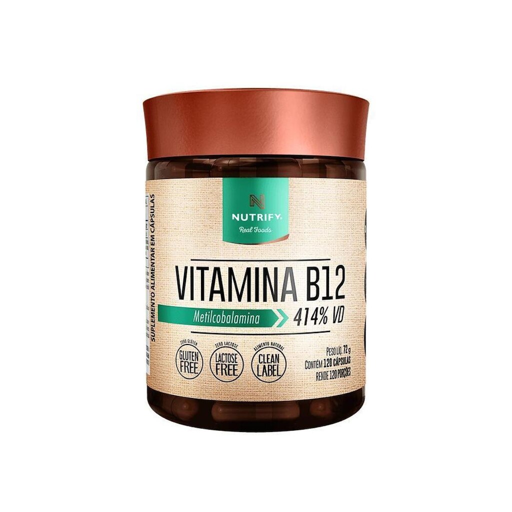 Nutrify Vitamina B12 60 Cápsulas